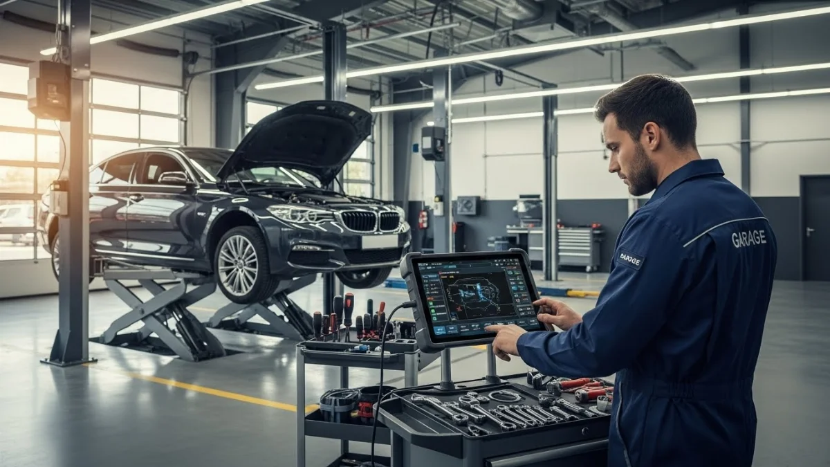 Thiết bị sửa chữa ô tô hiện đại cho gara 2026