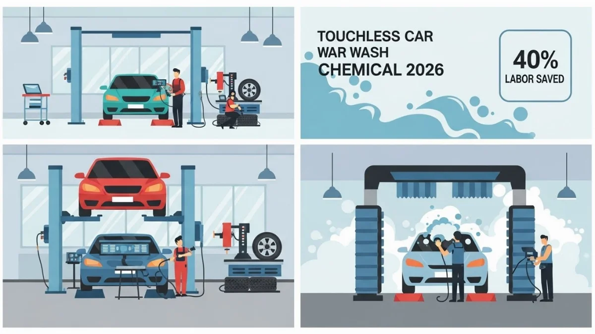 Hiệu quả làm sạch vượt trội của dung dịch rửa xe không chạm