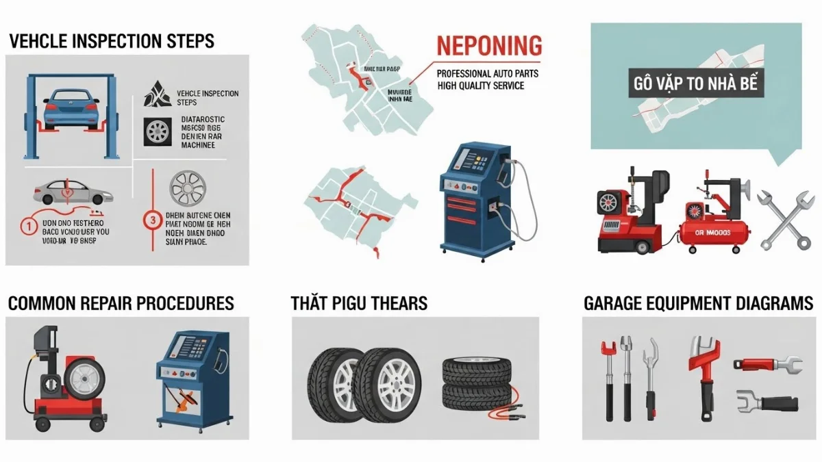 Kiểm tra kỹ lưỡng vật tư ô tô trước khi quyết định mua hàng