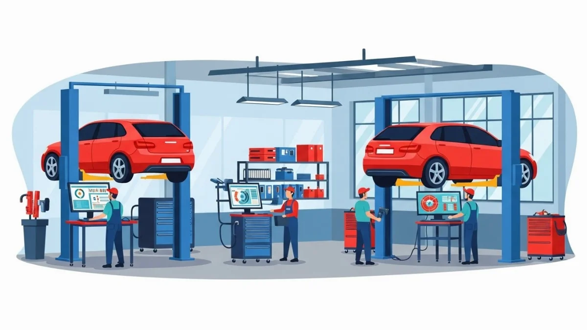 Hoạt động hiệu quả tại Gara Phú Nhuận sau khi áp dụng giải pháp