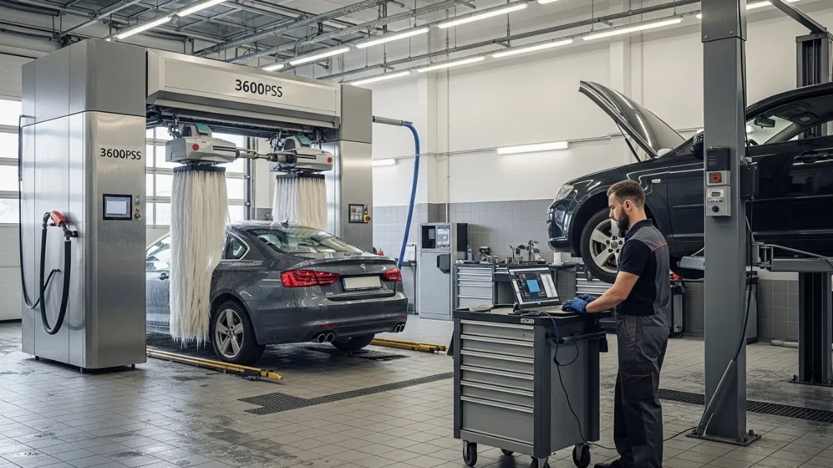 Máy rửa xe 3600PSI chuyên nghiệp giúp nâng cao hiệu quả làm sạch xe