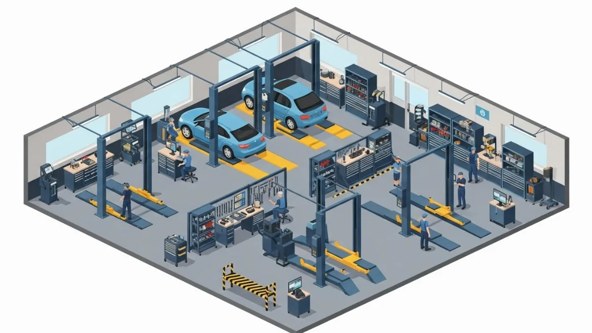 Bộ dụng cụ sửa chữa ô tô chuyên nghiệp tiêu chuẩn châu âu