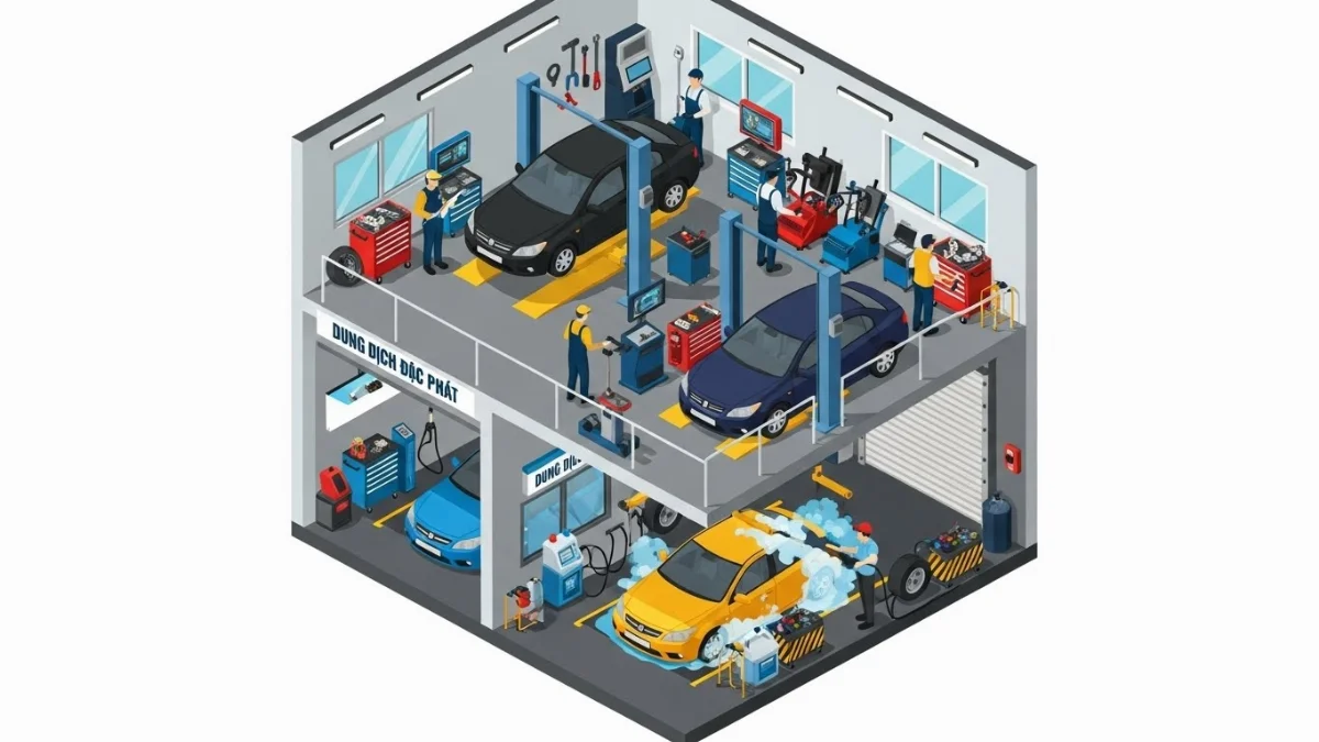 Dung dịch Đức Phát mang lại bề mặt xe sạch bóng, không tì vết