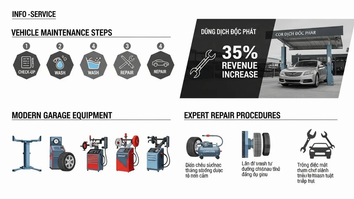 Gara Quận 4 tối ưu hóa lợi nhuận với dung dịch rửa xe hiệu quả
