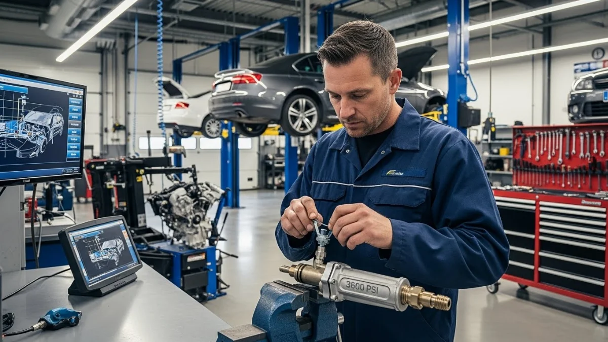 Dụng cụ cần thiết để vệ sinh béc phun máy rửa xe tại nhà