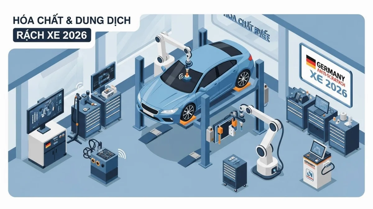 Chọn dung dịch rửa xe nano chất lượng cao cho detailing &ocirc; t&ocirc;