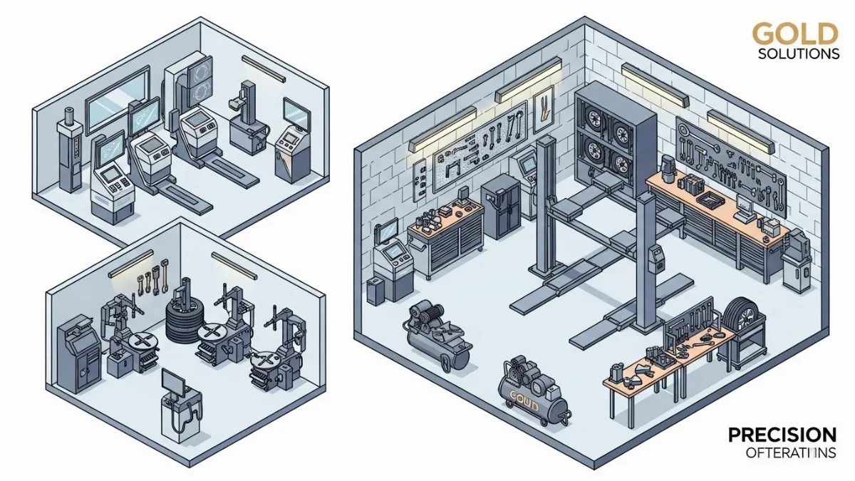 Kỹ sư Đức Phát cung cấp giải pháp thiết bị gara toàn diện