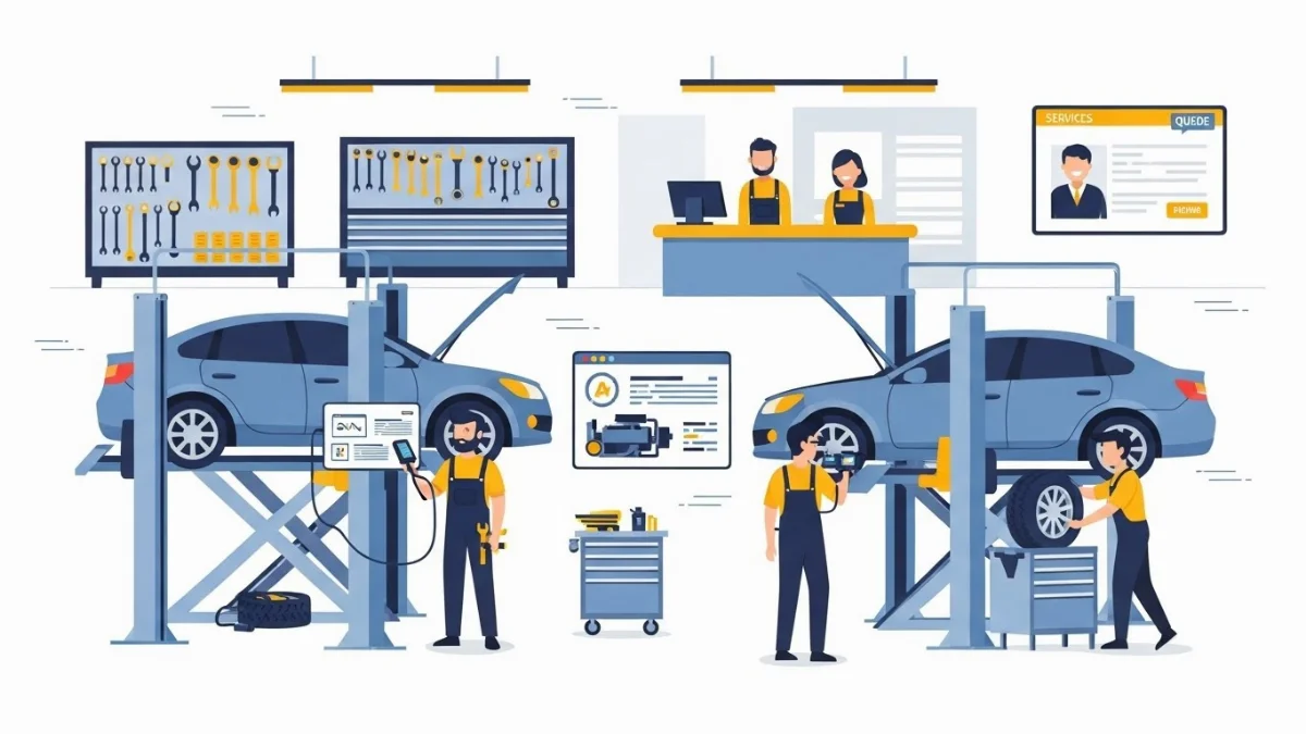 Dụng cụ sửa chữa ô tô chuyên dụng giúp làm việc hiệu quả