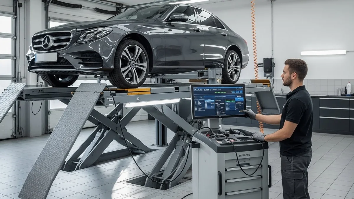 Máy chẩn đoán lỗi xe Mercedes BMW hiện đại chuẩn đoán chính xác