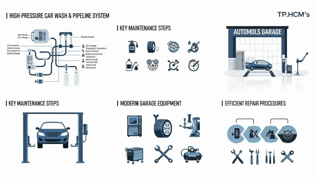 Chuyên gia tư vấn lắp đặt thiết bị rửa xe cao cấp