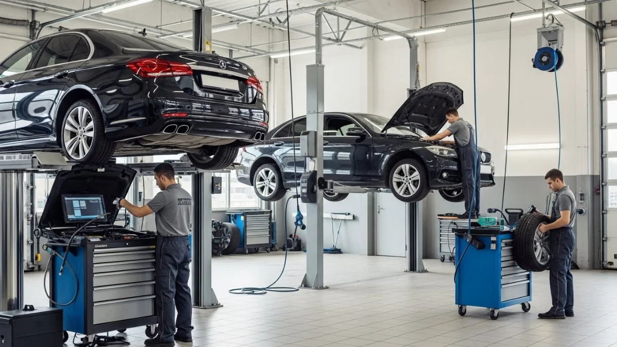 Quản lý kho vật tư sửa chữa ô tô tại gara chuyên nghiệp