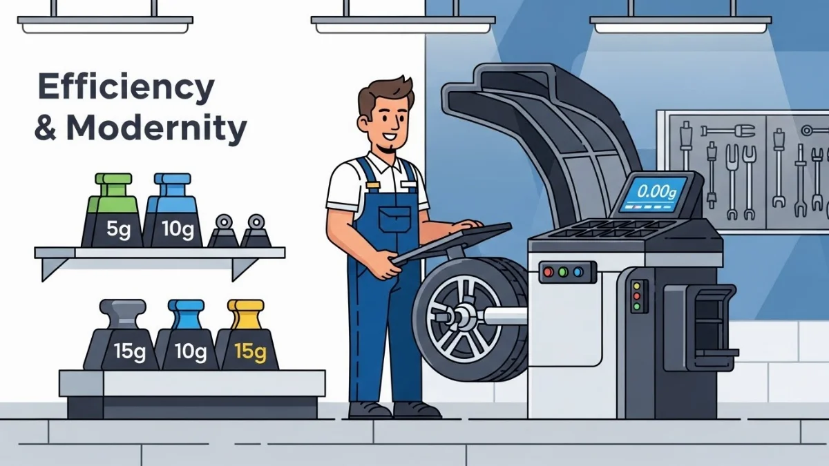 Bảng giá chì cân bằng bánh xe dán các loại